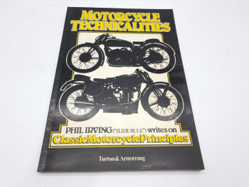 Motorcycle Technicalities Slide Rule Book 1st Edition (P.E. Irving, 1983)