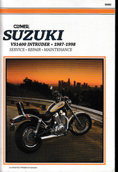 Suzuki VS1400 Intruder 1987 - 1998 Clymer Repair Manual