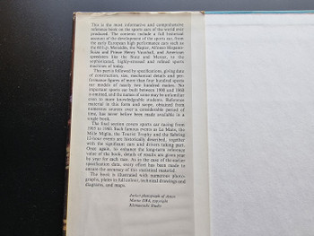 A History of The World's Sports Cars (Richard Hough, 1961)