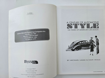 Century of Automotive Style : 100 Years of American Car Design