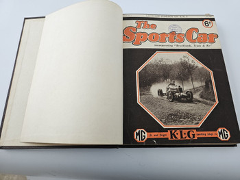 Sports Car Magazine July 1935 / April 1936 Bound