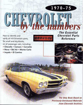 Chevrolet by The Numbers 1970 - 1975