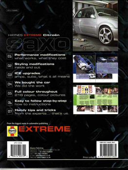 Haynes Extreme Citroen Saxo: The Definitive Guide to Modifying (2nd Edition)