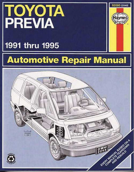 Toyota Tarago (Previa) 1991 - 1995 Workshop Manual