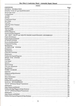Toyota Land Cruiser 70's, 80's &amp; 100's Series 1990 - 2007 Workshop Manual