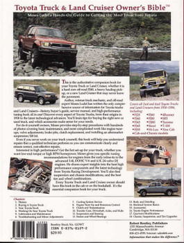 Toyota Truck &amp; Land Cruiser, Owner's Bible