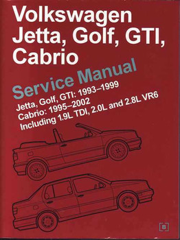 Volkswagen Jetta, Golf, GTI, Cabrio 1993 - 2002 Workshop Manual