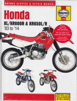 Buy Honda Xl Xr75 Xl Xr80 Xl Xr100 1975 1991 Workshop Manual