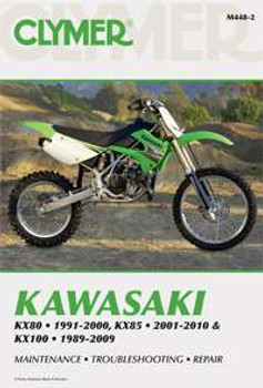 Kawasaki KX80, KX85, KX100 1989 - 2010 Workshop Manual