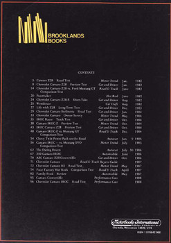 High Performance Camaros 1982 - 1988