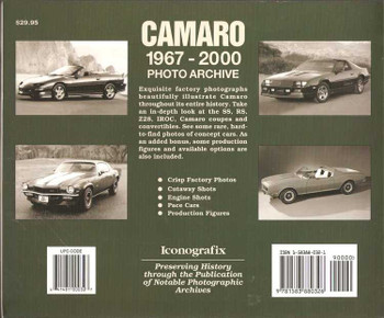 Camaro 1967 - 2000 Photo Archive