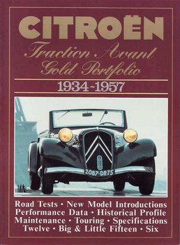 Citroen Traction Avant Gold Portfolio 1934 - 1957