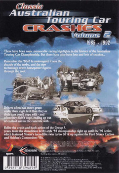 Classic Australian Touring Car Crashes 1985 - 1992 Volume 2 DVD