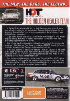 The Holden Dealer Team: The Men, The Cars, The Legend... DVD