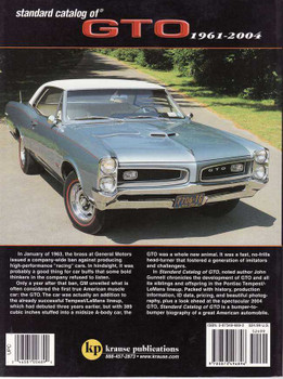 Standard Catalog of Pontiac GTO 1961 - 2004: Tempest, LeMans, Can Am, Grand Am
