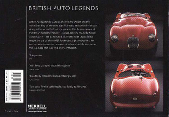 British Auto Legends: Classics Of Style and Design