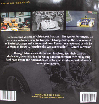 Alpine and Renault: The Sports Prototypes 1973 - 1978 (Vol. 2)