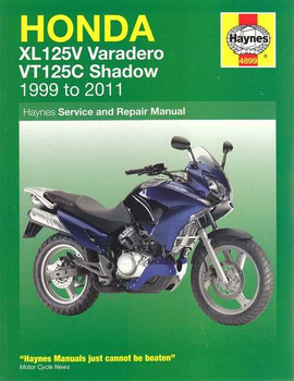 Honda XL125V Varadero VT125C Shadow 1999 - 2011 Workshop Manual