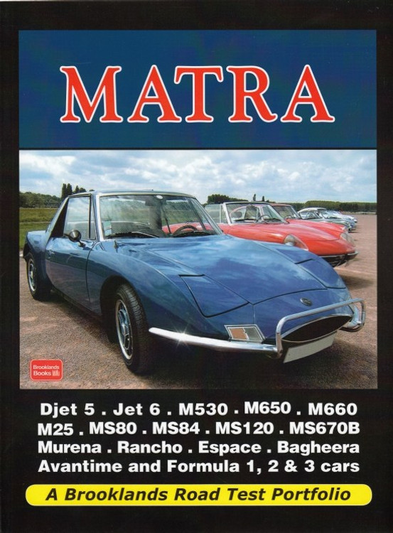 Matra A Brooklands Road Test Portfolio