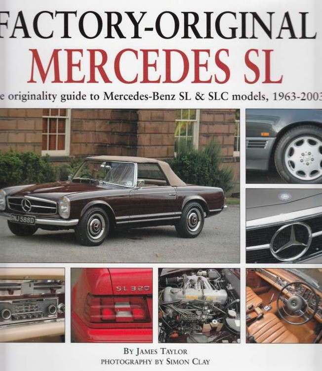 Factory-Original Mercedes SL book