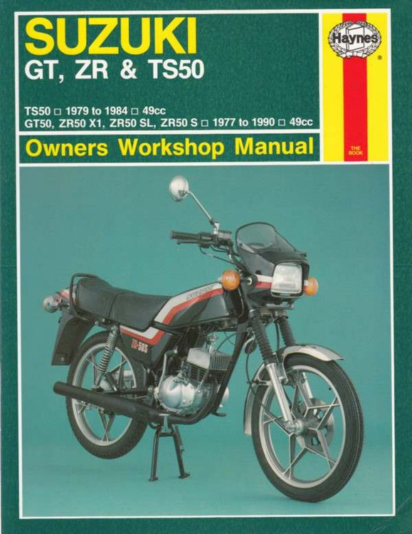 Suzuki GT, ZR & TS50 1979 - 1990 Workshop Manual