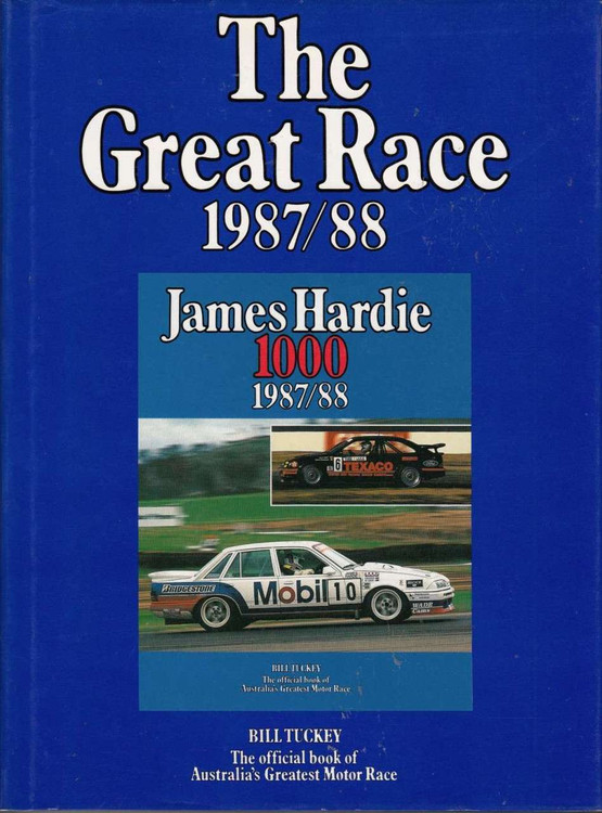 The Great Race Official Book Number 7 1987 / 1988, James Hardie 1000