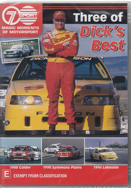 Magic Moments of Motorsport: Three of Dick's Best DVD