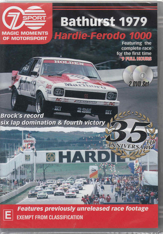 Bathurst 1979 Hardie - Ferodo 1000 2 DVD Set