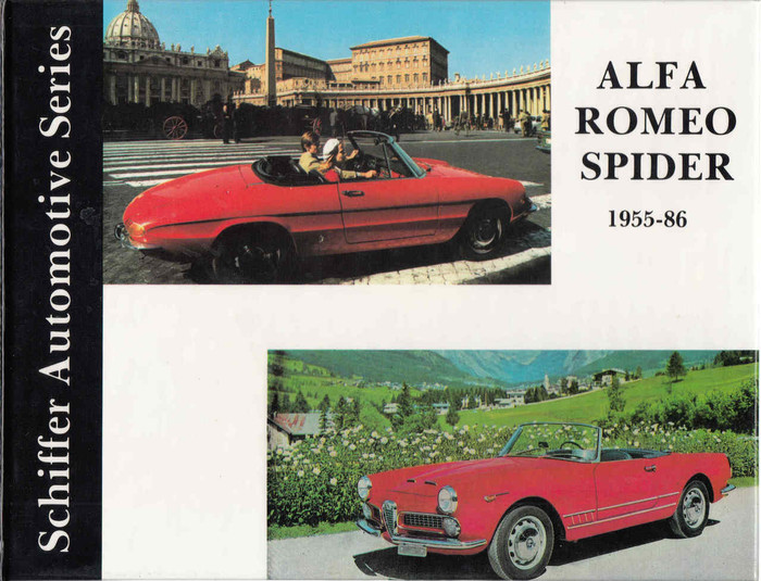Alfa-Romeo Spider 1955-1986 - Schiffer Automotive Series - front