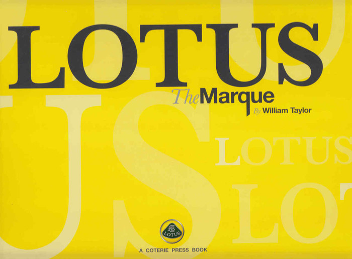 Lotus: The Marque - front