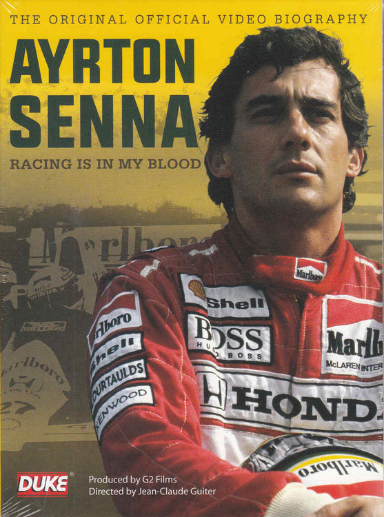 Ayrton Senna: Racing Is In My Blood DVD  - front