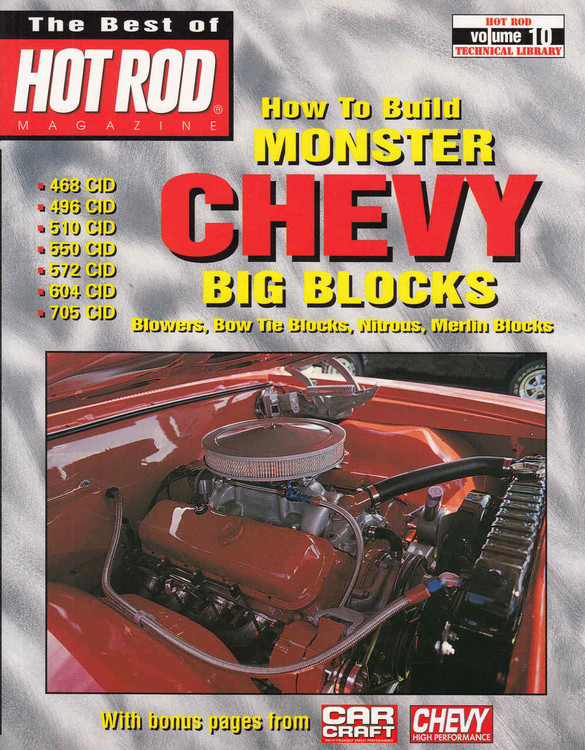 How To Build Monster Chevy Big Blocks: Blowers, Bow Tie Blocks, Nitrous, Merlin Blocks  - front