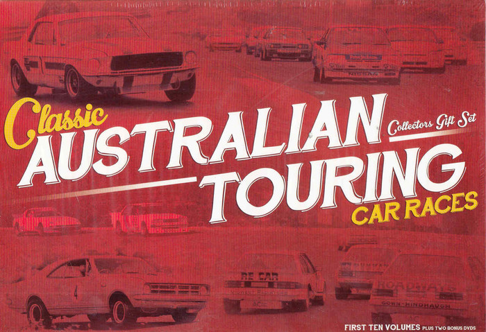 Classic Australian Touring Car Races Collectors 12 DVD Box Set - front