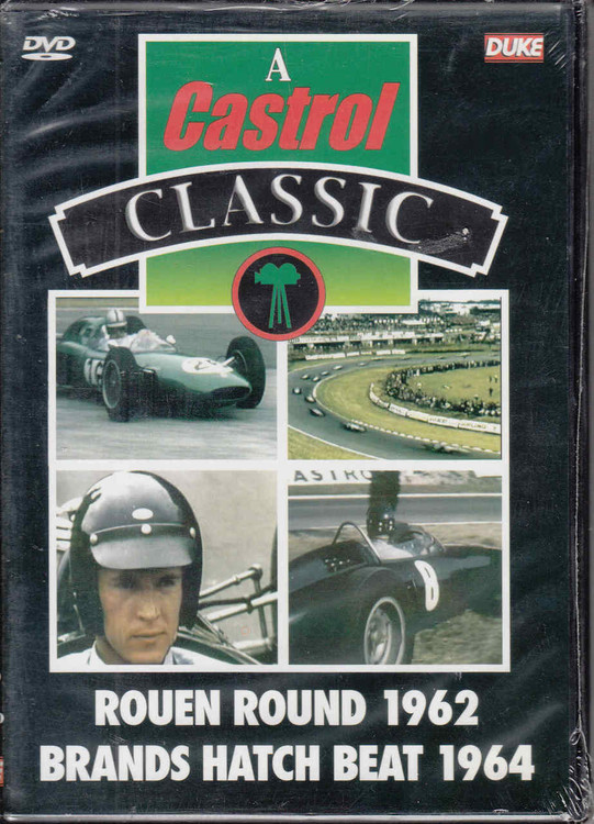 Rouen Round 1962 Brands Hatch Beat 1964: A Castrol Classic DVD - front