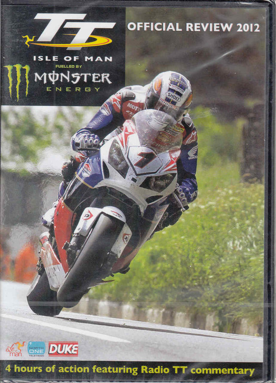 TT Isle Of Man Official Review 2012 DVD - front