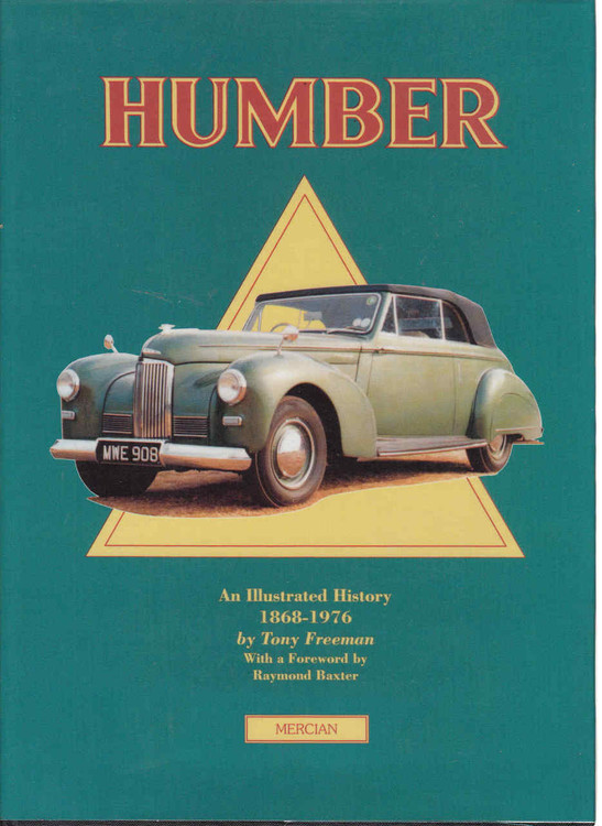 Humber An Illustrated History 1868-1976 - Reprint  - front