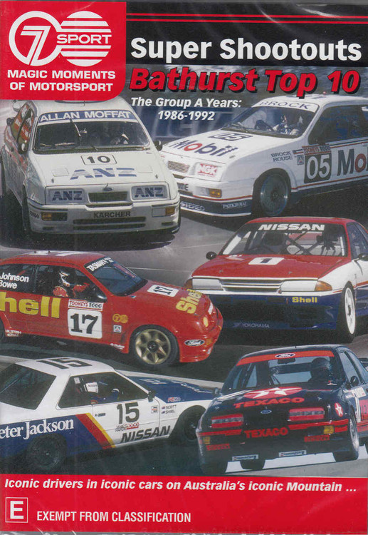 Magic Moments Of Motorsport: Super Shootouts Bathurst Top 10 DVD - front