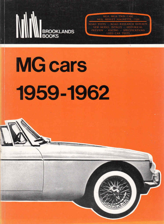 MG Cars 1959 - 1962 Road Tests (090658938X) - front