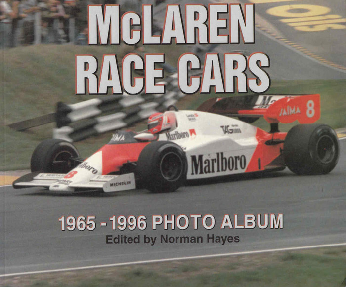 McLaren Race Cars 1965 - 1996 Photo Album ( 9781882256747) - front