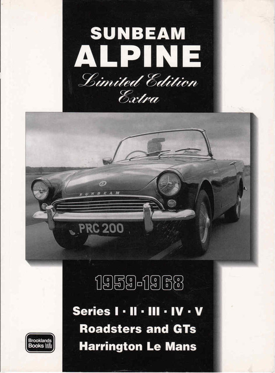 Sunbeam Alpine Limited Edition Extra 1959 - 1968 ( 9781855206861) - front