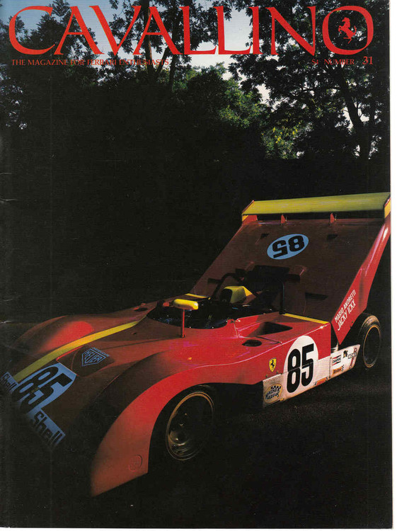 Cavallino The Enthusiast's Magazine of Ferrari Number 31 (CAV31)