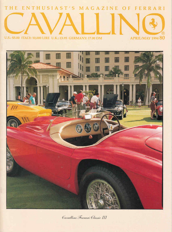 Cavallino The Enthusiast's Magazine of Ferrari Number 80 (CAV80)