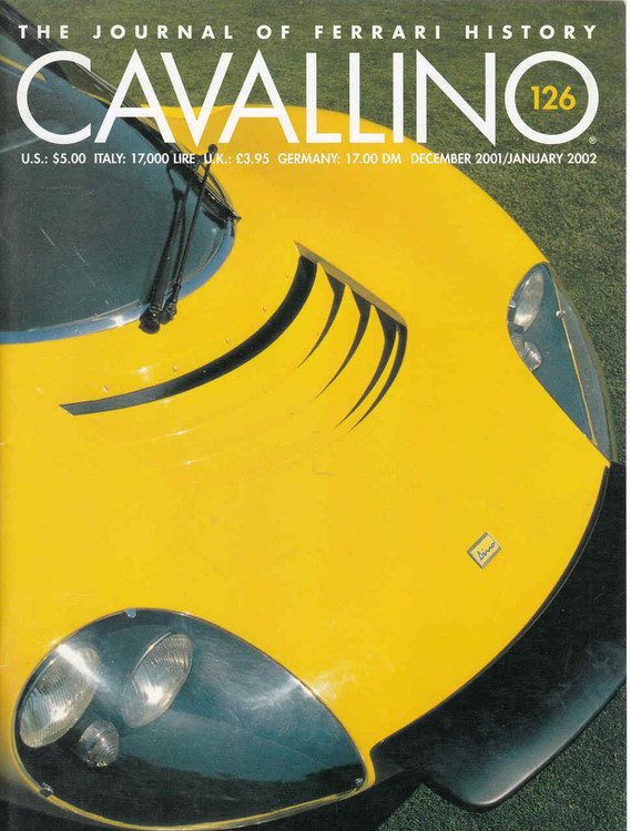 Cavallino The Enthusiast's Magazine of Ferrari Number 126 December 2001 / January 2002 (CAV126)