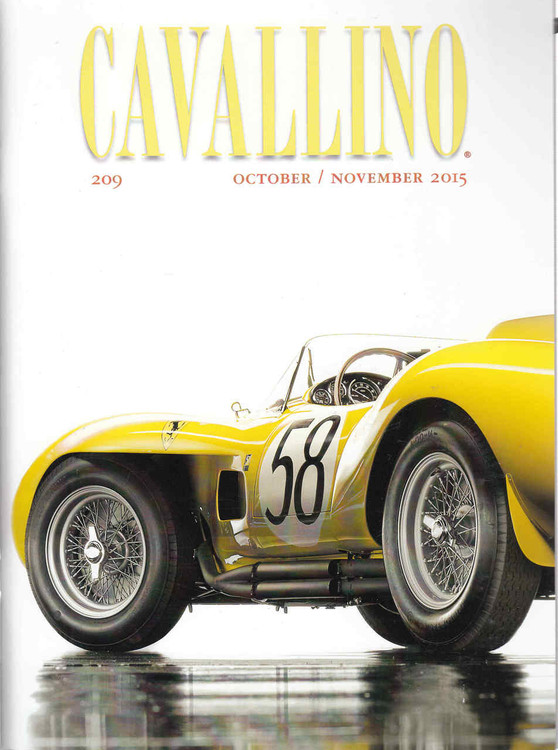 Cavallino The Enthusiast's Magazine of Ferrari Number 209 October / November 2015 (CAV209)