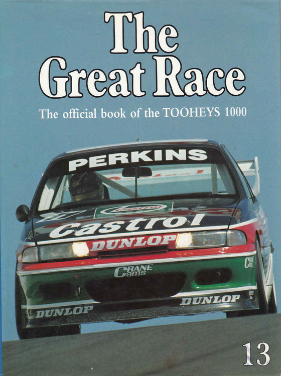 The Great Race Number 13 The Official Book Of The 1993/1994 Tooheys 1000 (9771031612005) - front