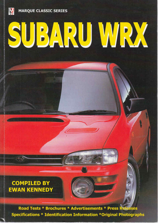 Subaru WRX (Marque Classic Series) (9780947079703) (front)