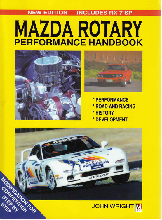 Mazda Rotary Performance Handbook (New Edition-Includes RX-7 SP) (9780947079185)  - front