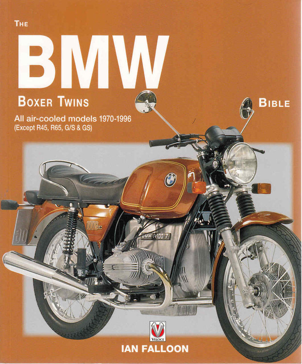 BMW Boxer Twins Bible: All Air-Cooled Models 1970-1996 (Paperback Reprint) (9781845849993) - front