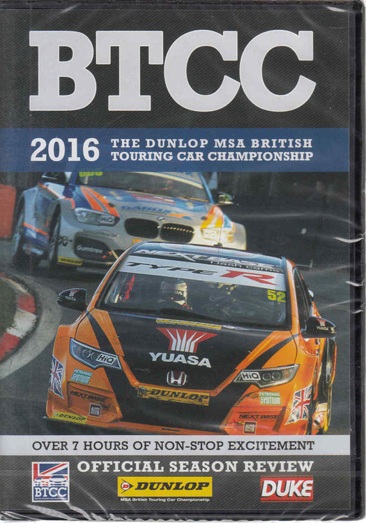 BTCC: The 2016 The Dunlop MSA British Touring Car Championship DVD