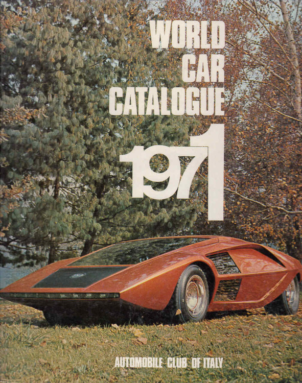 World Car Catalogue 1971 (Automobile Club Of Italy) (9780910714037)